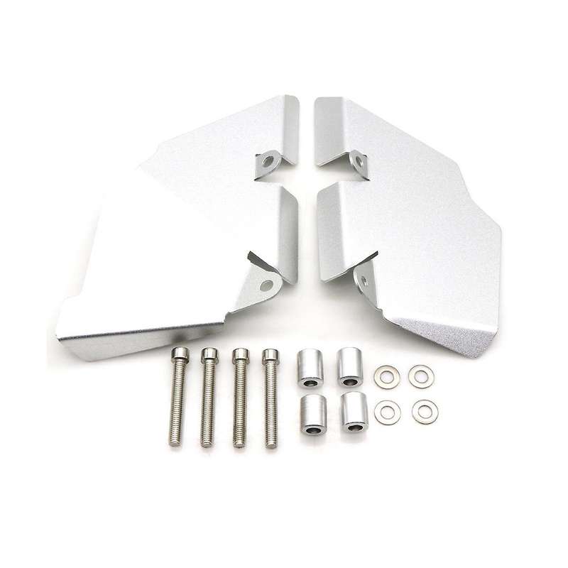 Motorcycle Rear Foot Pedal Mudguard Recess Cover Passenger Splash Guard for R1200gs 2013-2017 Silver