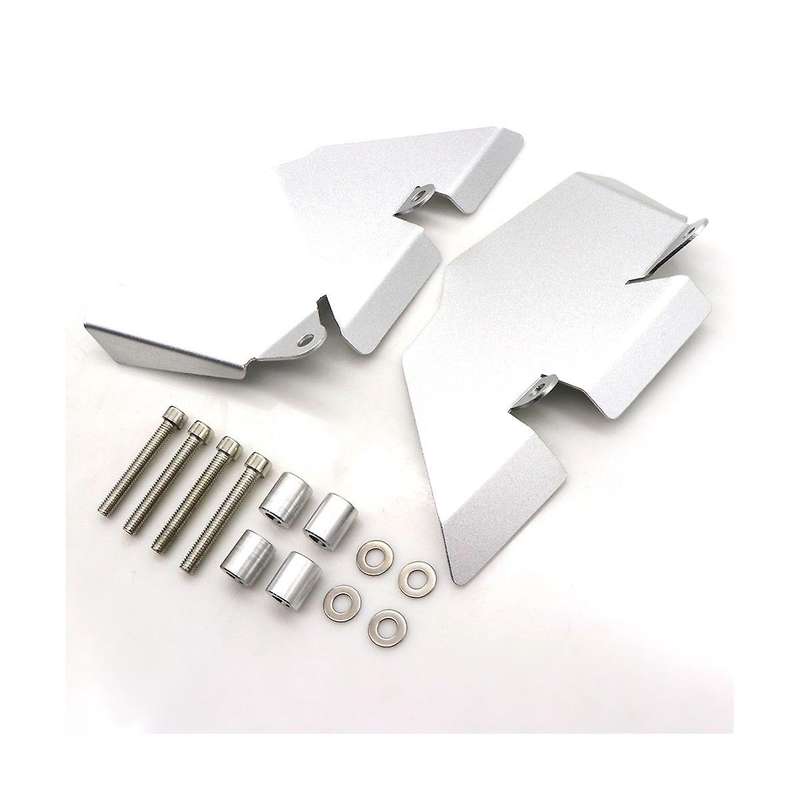 Motorcycle Rear Foot Pedal Mudguard Recess Cover Passenger Splash Guard for R1200gs 2013-2017 Silver