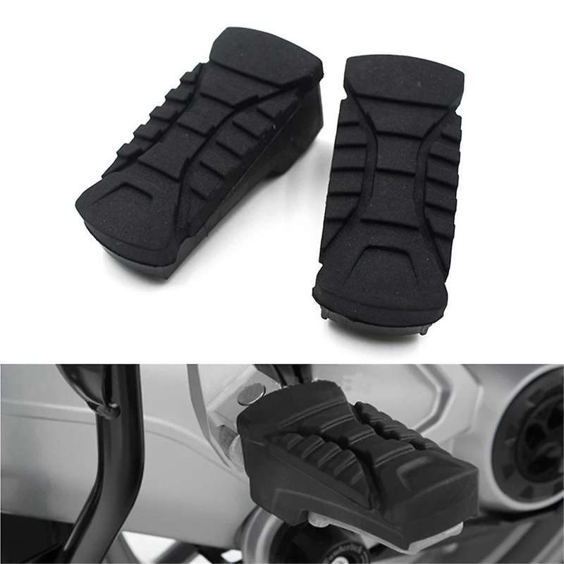 Motorcycle Rear Footpegs Plate Footrest Rubber Pad Cover for R1200GS ADV 2014-2019 LC 2013-2019 R125