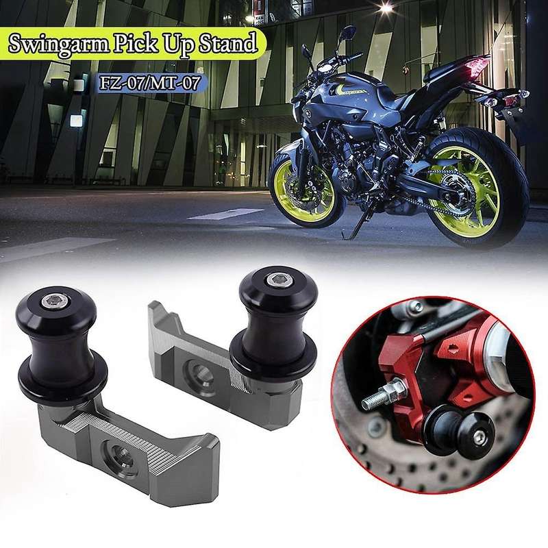Motorcycle Rear Fork Spool Bracket Rear Wheel Axle Block Slider for FZ-07 MT 07 FZ07 MT07 2014-2020