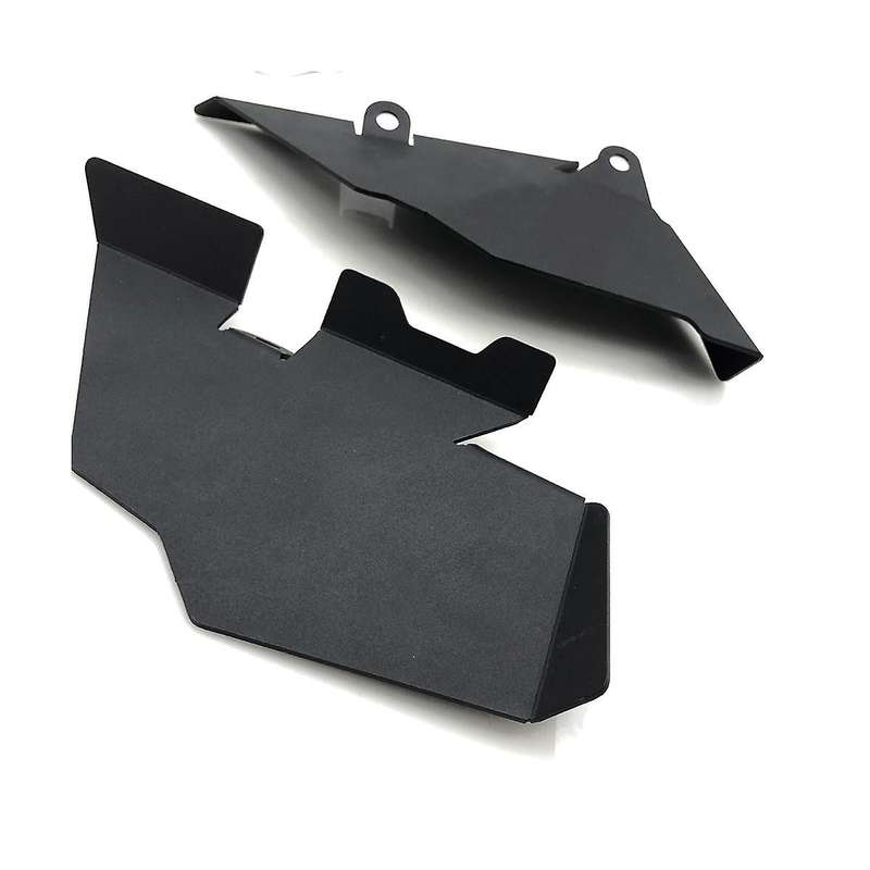 Motorcycle Rear Foot Pedal Mudguard Recess Cover Passenger Splash Guard for R1200gs 2013-2017 Black