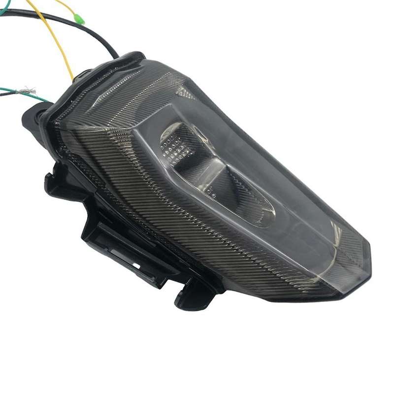 Motorcycle Rear LED Dynamic Brake Light Taillight for R15 V3 2017-2022 V4 R15M 2023+ Turn Signal Li