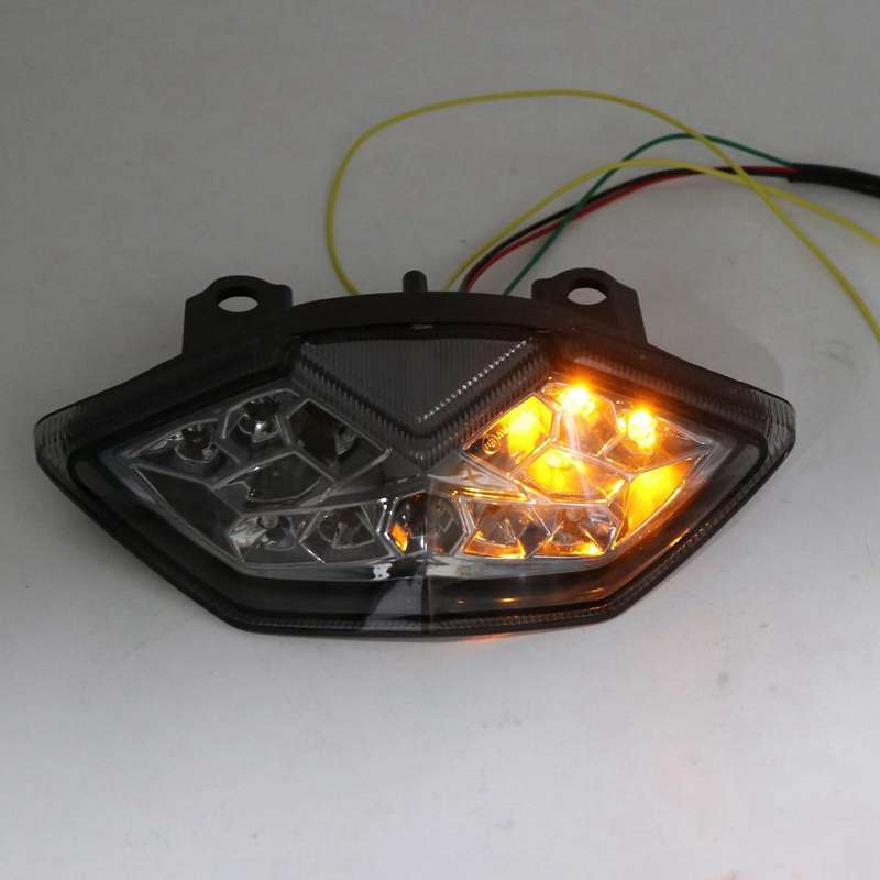 Motorcycle Rear LED Integrated Tail Light Brake Light Turn Signal Indicator for Z1000 Ninja 2010-201
