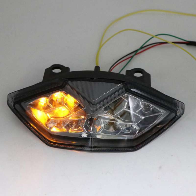 Motorcycle Rear LED Integrated Tail Light Brake Light Turn Signal Indicator for Z1000 Ninja 2010-201