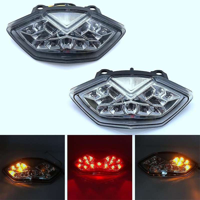 Motorcycle Rear LED Integrated Tail Light Brake Light Turn Signal Indicator for Z1000 Ninja 2010-201