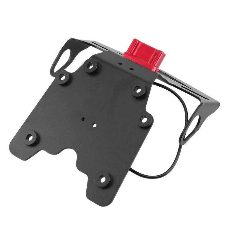 Motorcycle Rear License Plate Holder Bracket Tail Tidy Eliminator for 700 Tenere700 2019-2021(Red)