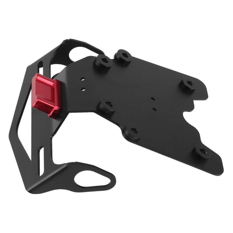 Motorcycle Rear License Plate Holder Bracket Tail Tidy Eliminator for 700 Tenere700 2019-2021(Red)