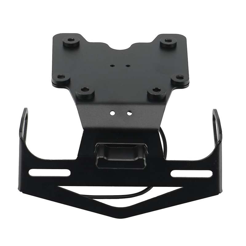 Motorcycle Rear License Plate Holder Bracket with Light Tail Tidy Eliminator for Tenere 700 Xt700z