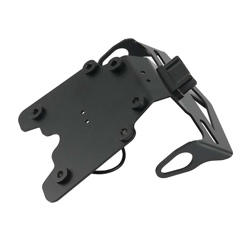 Motorcycle Rear License Plate Holder Bracket with Light Tail Tidy Eliminator for Tenere 700 Xt700z
