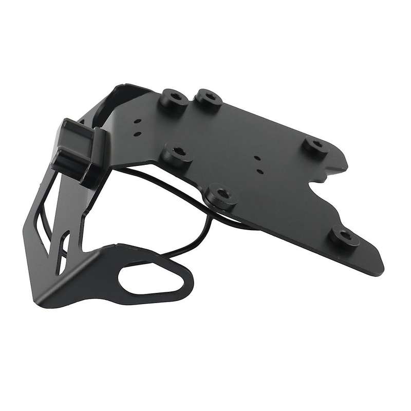 Motorcycle Rear License Plate Holder Bracket with Light Tail Tidy Eliminator for Tenere 700 Xt700z