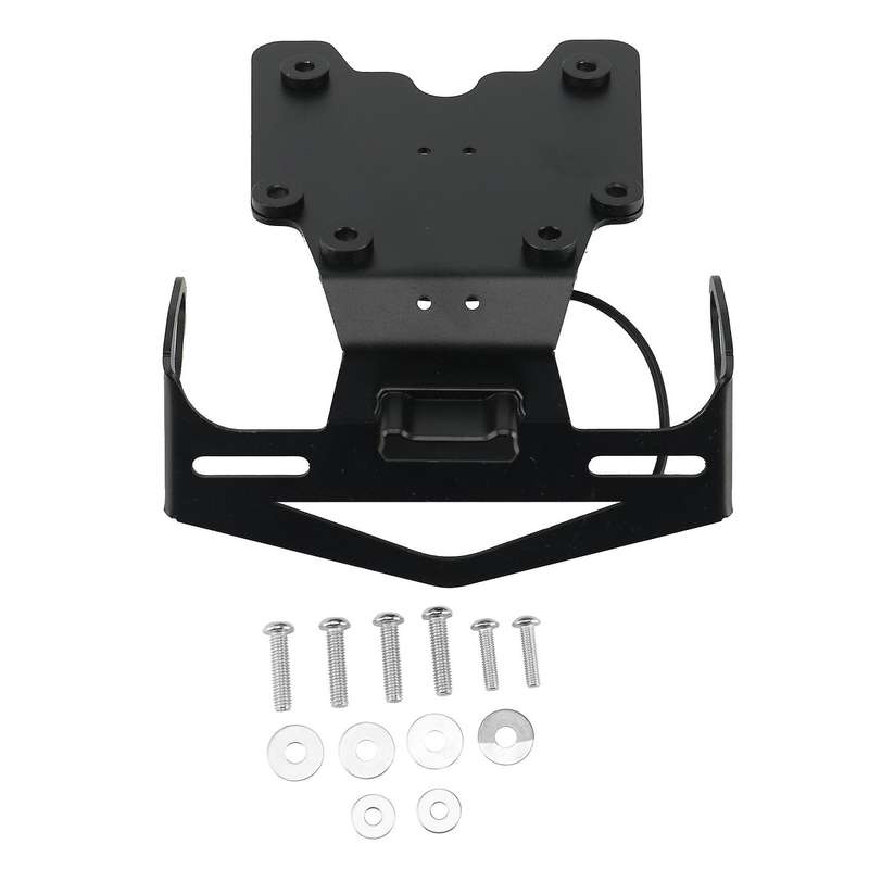 Motorcycle Rear License Plate Holder with Light Tail Tidy Eliminator for 700 T700 T7 2019-2021
