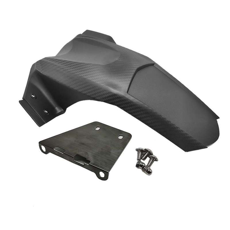 Motorcycle Rear Mudguard Hugger Splash Carbon Fiber Pattern for Nmax 155 Nmax 150 2020 2021