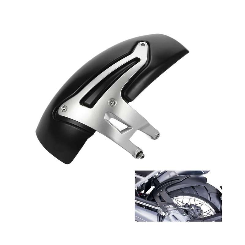 Motorcycle Rear Mudguard Tire Hugger Splash Guard for R1200gs Lc R1250gs R1250 1250gs (silver)