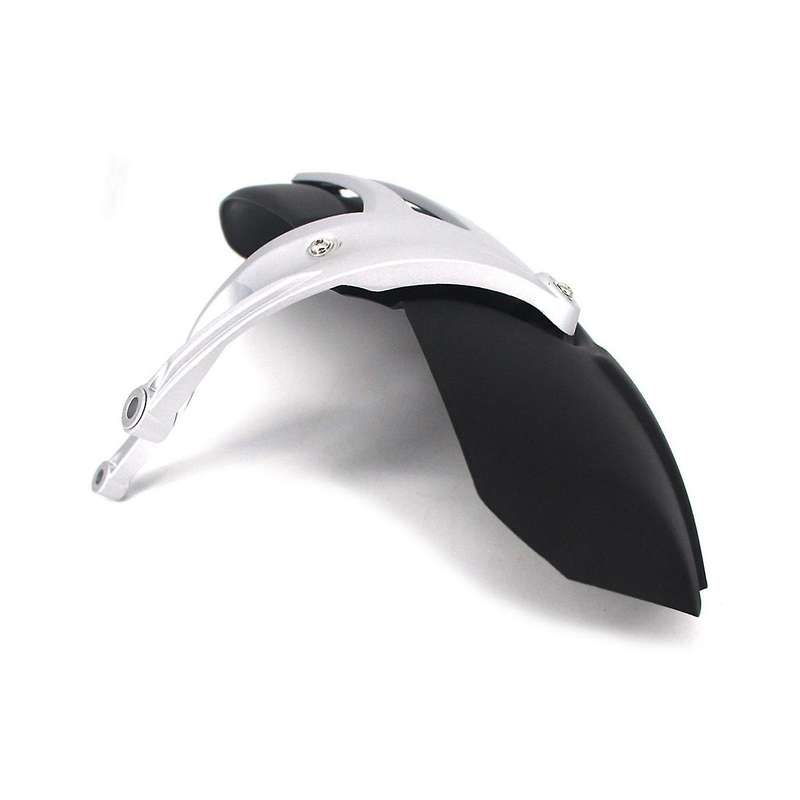 Motorcycle Rear Mudguard Tire Hugger Splash Guard for R1200gs Lc R1250gs R1250 1250gs (silver)