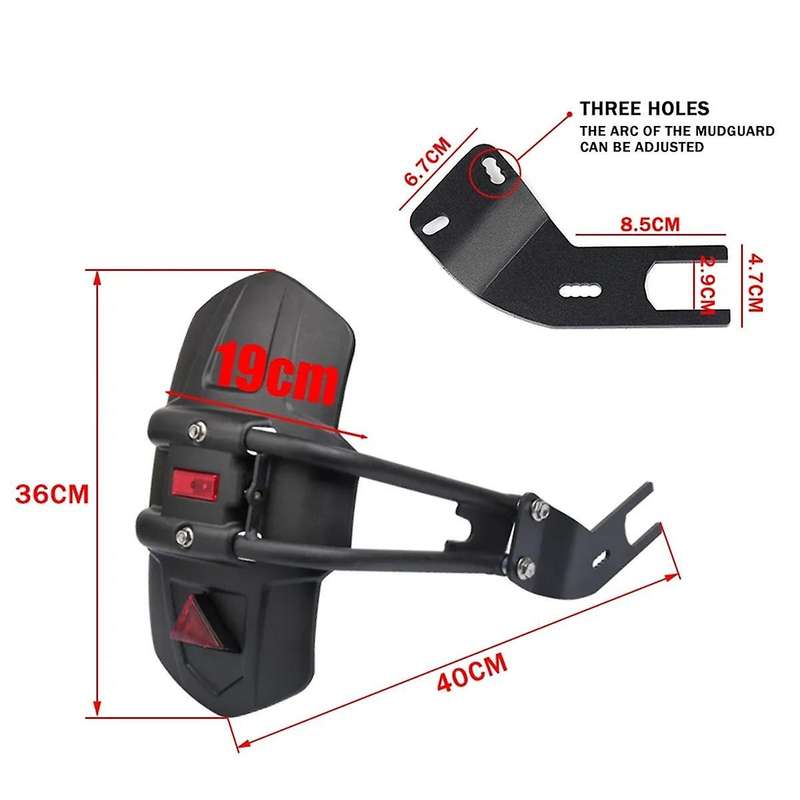 Motorcycle Rear Mudguard Mudflap Wheel Splash Guard Mud Cover Protector for 800mt 800 Mt Accessories