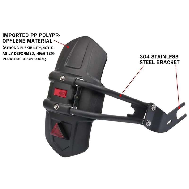 Motorcycle Rear Mudguard Mudflap Wheel Splash Guard Mud Cover Protector for 800mt 800 Mt Accessories