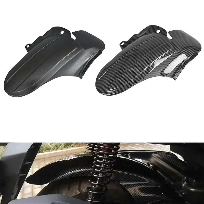 Motorcycle Rear Mudguard Mud Flap Splash Guard for Forza350 NSS350 2020 2021(Carbon )