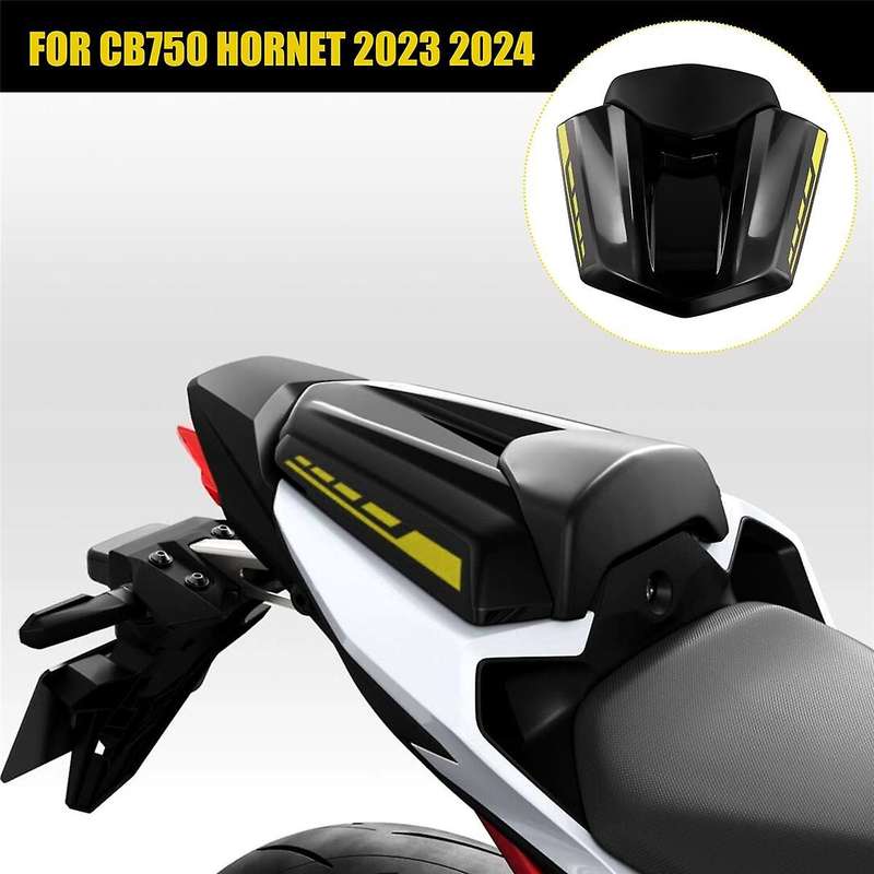Motorcycle Rear Passenger Cowl Seat Back Cover Fairing Accessories for CB750 HORNET 2023 2024 Yellow
