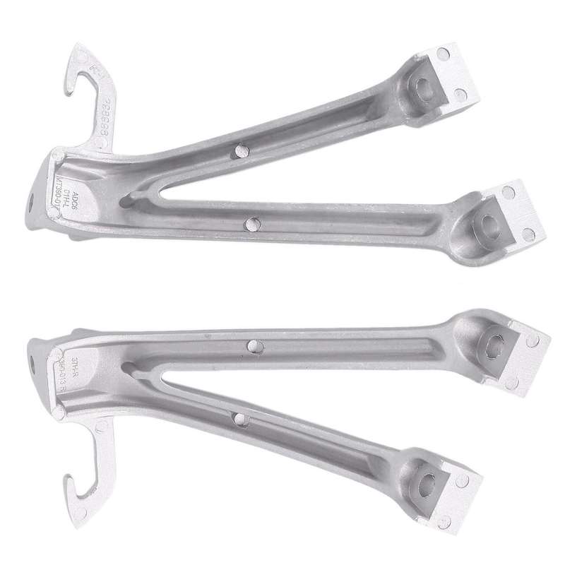 Motorcycle Rear Passenger Footrest Foot Pegs for GSXR GSX-R 600 750 2006-2007 K6 K7-Silver