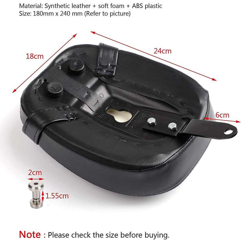 Motorcycle Rear Passenger Pillion Pad Seat for 2010-2016 XL1200 883 72 48 Accessories