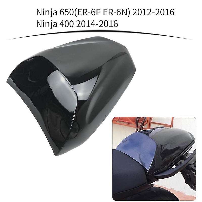 Motorcycle Rear Passenger Pillion Seat Cowl Fairing Cover for Ninja 650(ER-6F ER-6N) Ninja 400 2012-