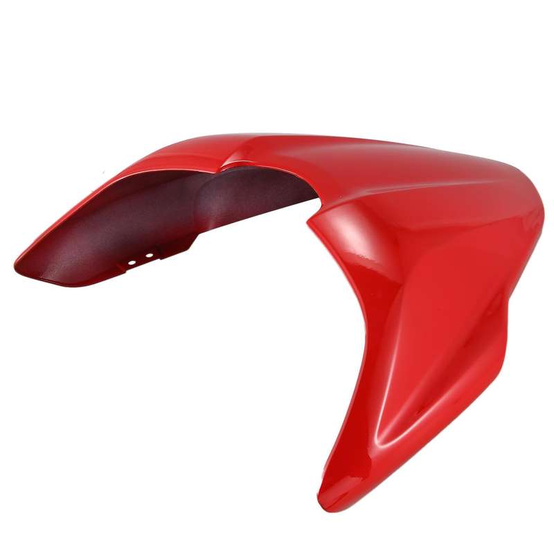 Motorcycle Rear Passenger Pillion Seat Cover Hard Seat Cowl Hump for 821 2014 2015 2016 2017 Red