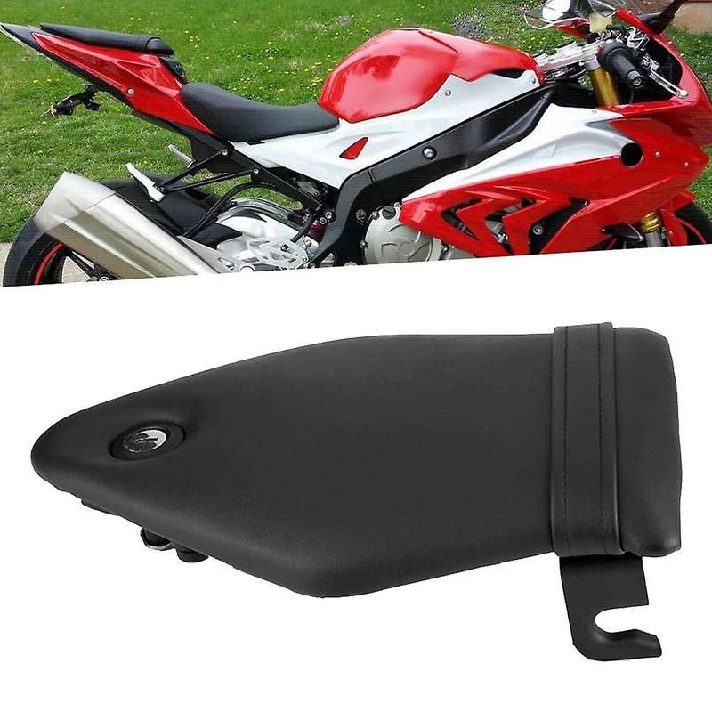 Motorcycle Rear Passenger Seat Cushion Leather Cushion with Lock for  S1000 RR S1000RR 2009-2017