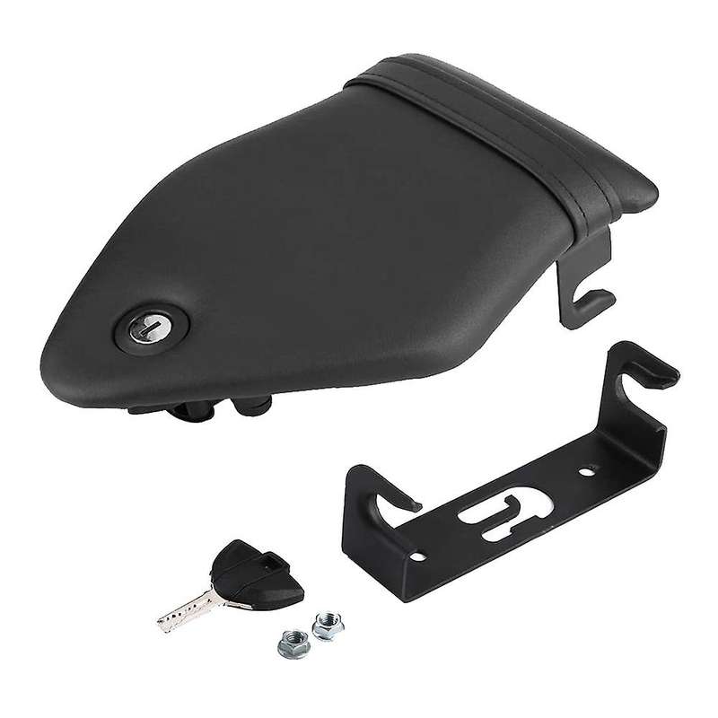Motorcycle Rear Passenger Seat Cushion Leather Cushion with Lock for  S1000 RR S1000RR 2009-2017
