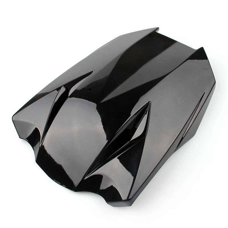 Motorcycle Rear Pillion Passenger Cowl Fairing Parts Seat Back Cover for Z1000 2010-2013(Bright Blac