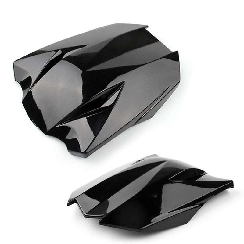 Motorcycle Rear Pillion Passenger Cowl Fairing Parts Seat Back Cover for Z1000 2010-2013(Bright Blac