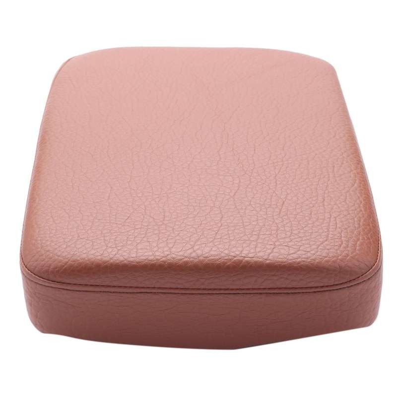 Motorcycle Rear Passenger Seat Cushion 8 Suction Cup Pillion Pad Suction Cup Brown Seat for Dyna Sof