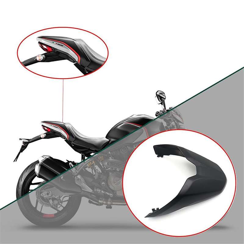 Motorcycle Rear Pillion Passenger Seat Tail Fairing Cowl for 821 2018-2022 797 2017-2022 1200 2014-