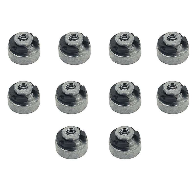 Motorcycle Rear Seat Bolt Screw Mounting Nut for Glide Softail,10 PCS