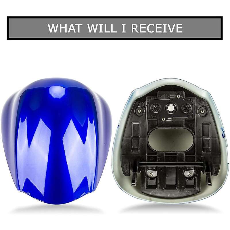 Motorcycle Rear -Seat Fairing Cover Cowl for GSXR1300 2008-2018 (Blue)