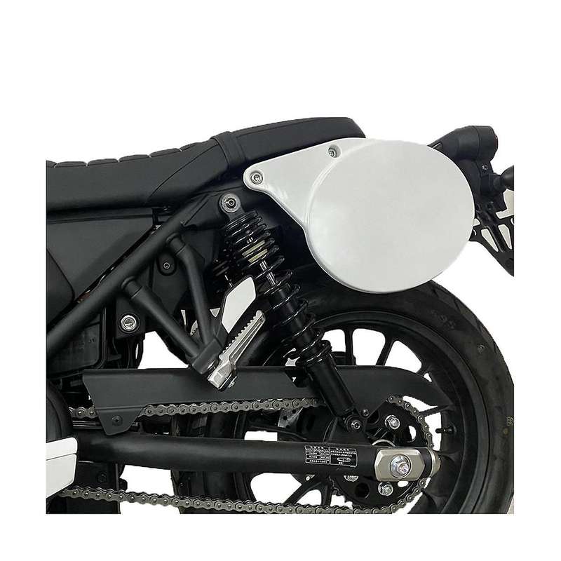 Motorcycle Rear Side Trim Cover Vintage Trim Plate for Cl500 500 500 Cl250 250 2023 2024(white)