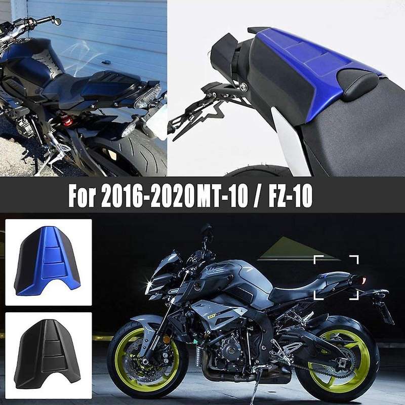 Motorcycle Rear Tail Cover Rear Seat Cover for MT10 FZ10 2016 2017 2018 2018 2019 2020 2021 Blue
