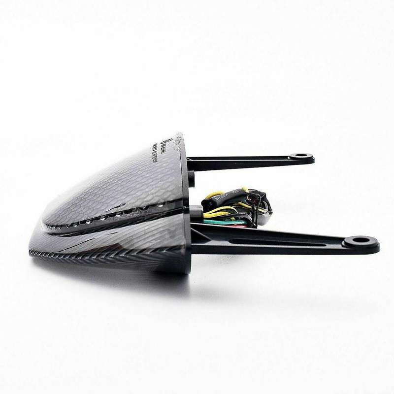 Motorcycle Rear Tail Light Brake Turn Signals Integrated for 2007-2012 CBR600RR