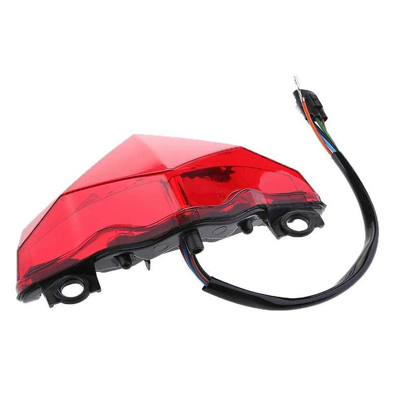 Motorcycle Rear Tail Light Brake Turn Signals Integrated Led Light for Er6N Ninja 650R 2012-2014 Red