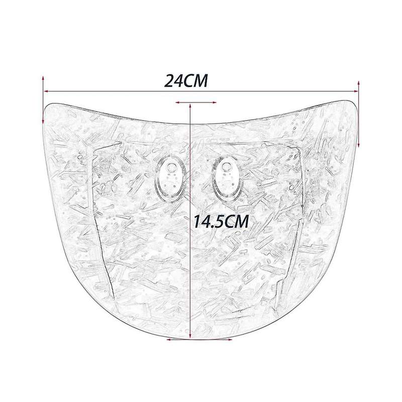 Motorcycle Rear Tail Wing Cover Decoration Guard Rear Tail Wing Fairing for Sprint 150 2013-2023 For