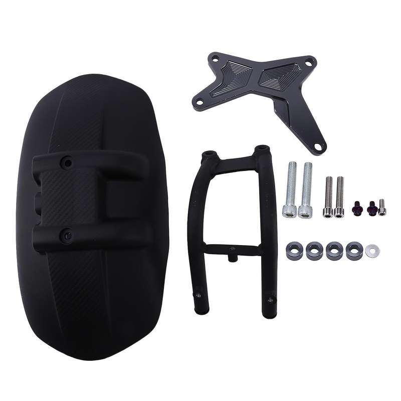 Motorcycle Rear Tire Bracket Mudguard Splash Mud Dust Shield Accessories for Nmax 155 Titanium-Color