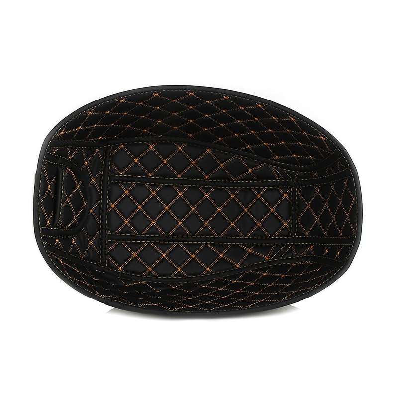 Motorcycle Rear Trunk Cargo Liner Protector Motorcycle Seat Bucket Pad Storage Box Mat for 2016-2019