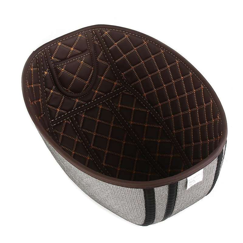 Motorcycle Rear Trunk Cargo Liner Protector Motorcycle Seat Bucket Pad Storage Box Mat for 2016-2019