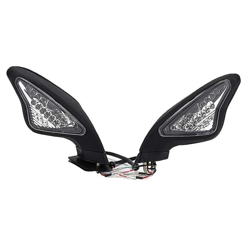 Motorcycle Rearview Mirror with Turn Signal LED Mirror for 848 1098 1098S 1098R 1198 1198S 1198R
