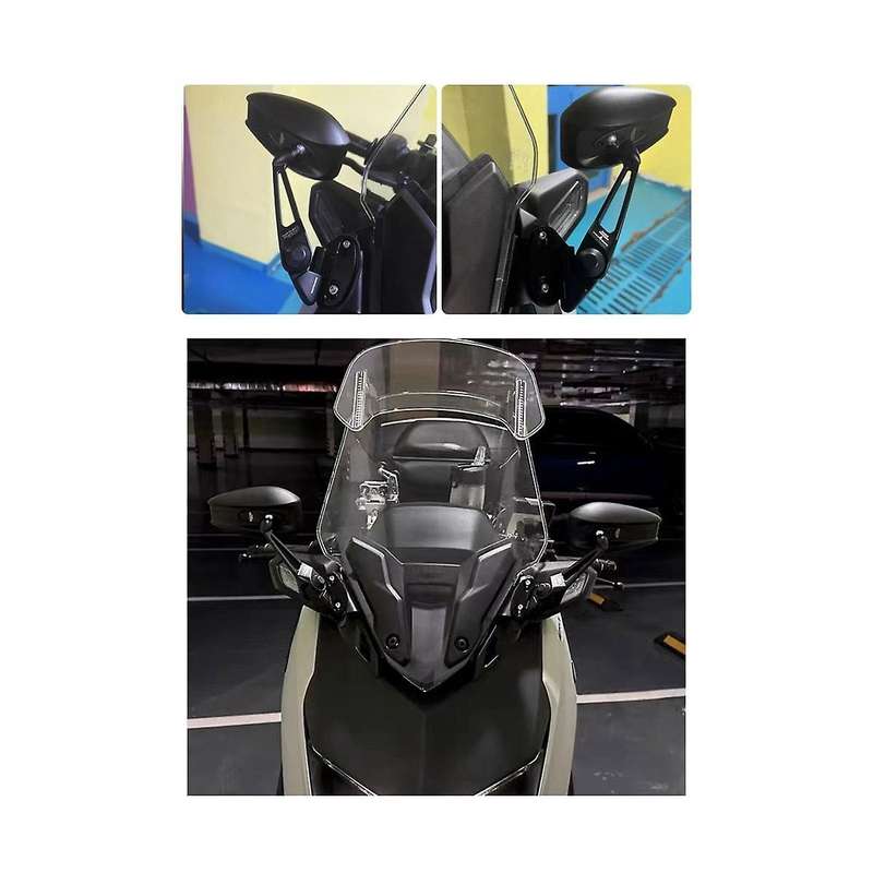 Motorcycle Rearview Rear View Mirrors Glass Back Side Mirror Holder Bracket for Xmax X-max 300 Xmax3