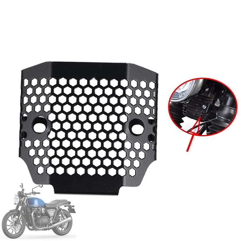 Motorcycle Rectifier Grille Guard Protector Radiator Grill Cover for Street Twin Bonneville T120 T10