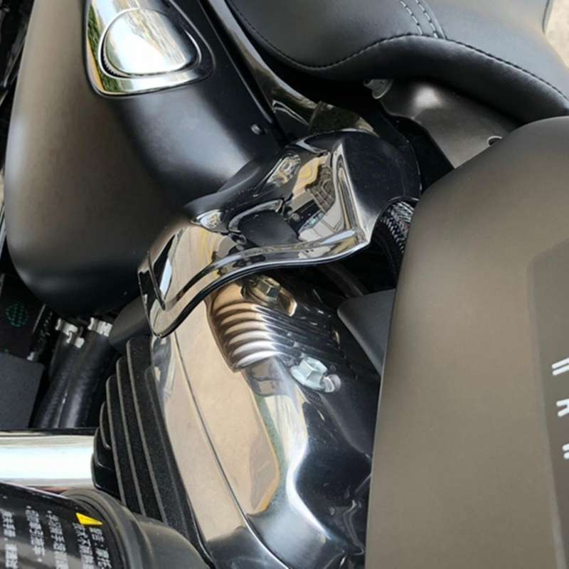 Motorcycle Reflective Saddle Air Heat Deflector for Iron 883 1200 Forty Eight XL1200 2014-2019