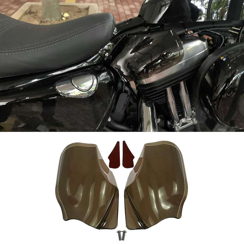 Motorcycle Reflective Saddle Air Heat Deflector for Iron 883 1200 Forty Eight XL1200 2014-2019