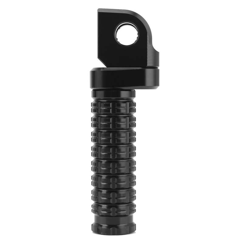 Motorcycle Rotating Front Footpegs Foot Pegs for ZX6R ZX10 R ZX14R ZZR1400 GTR1400 H2 ZRX1200(Black)