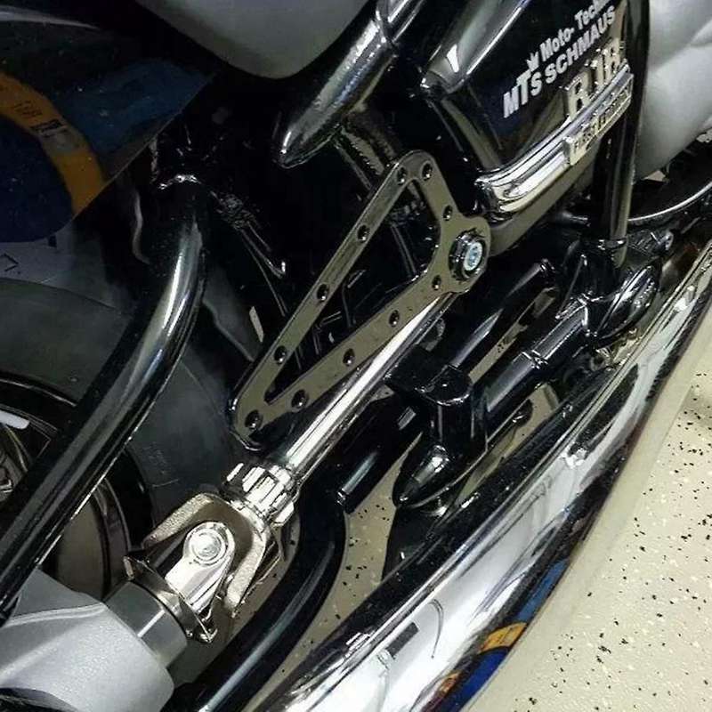 Motorcycle Saddle Bag Bracket Swing Arm Pocket Side Pocket Bracket Motorcycle Accessories for -R18 2