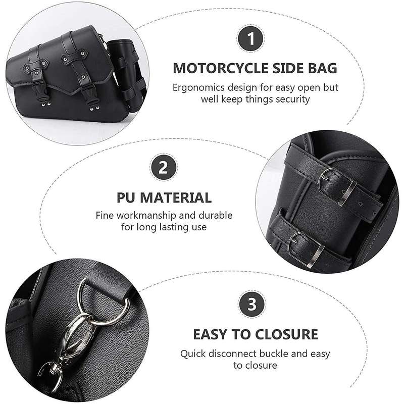 Motorcycle Saddle Bag Swingarm Bag Side Tool Bags Swing Arm Bag Bike Accessories Left